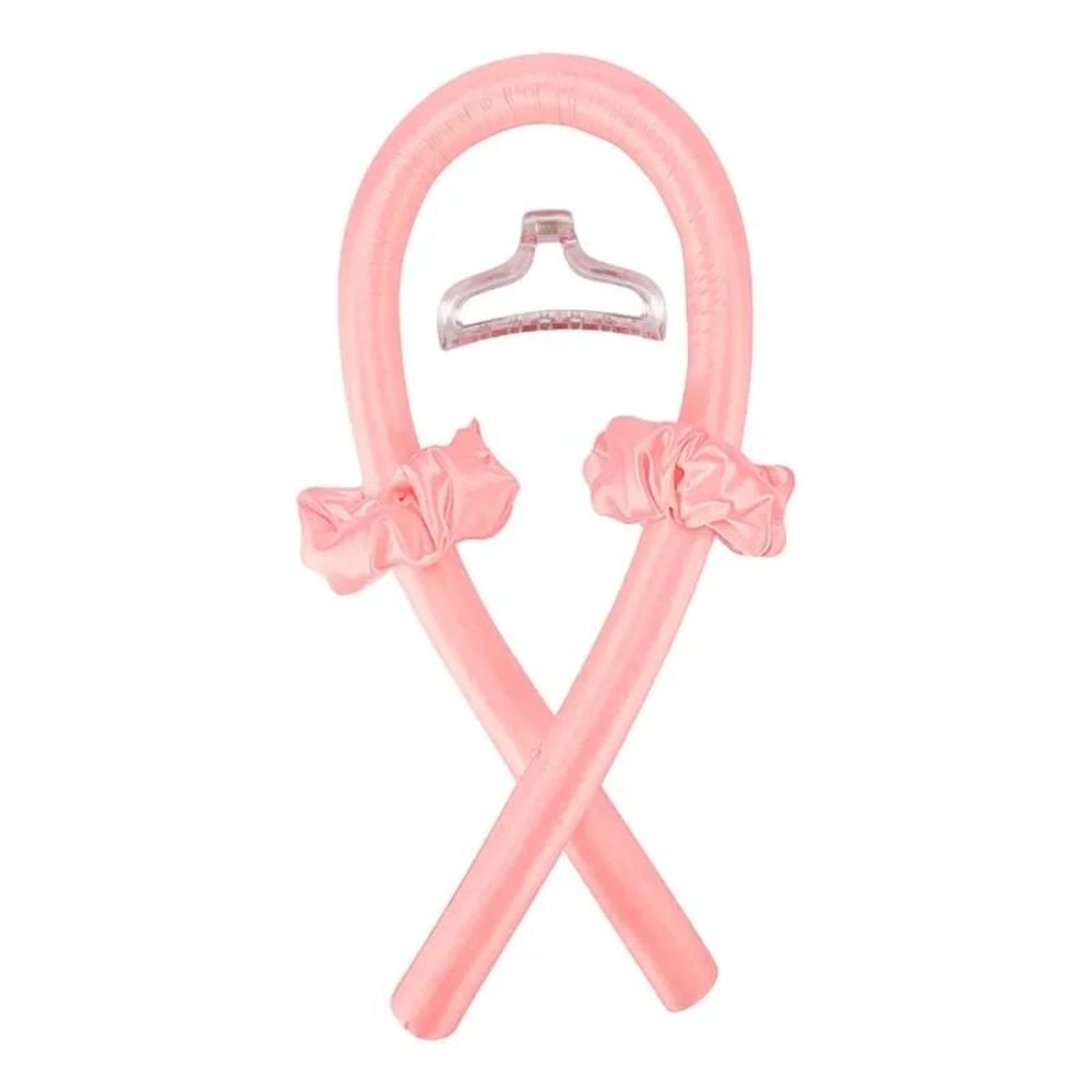 Heatless Curling Rod Headband No Heat Hair Curlers Silk Ribbon Overnight Curlers 11