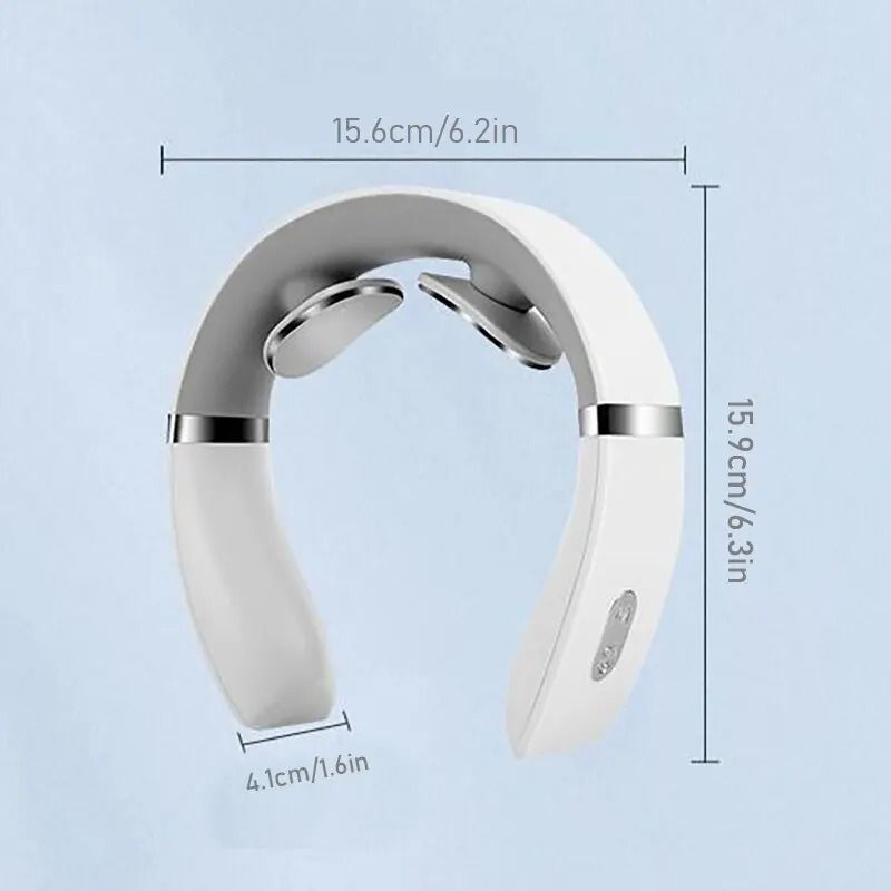 Portable Neck Massager Cervical Deep Massage Neck And Shoulder Warmer Pressing Care 2