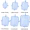 Silicone Stretch Lids Reusable Food Covers Elastic Silicone Lids Universal Bowl Lid Set 6pcs 14