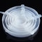 Silicone Stretch Lids Reusable Food Covers Elastic Silicone Lids Universal Bowl Lid Set 6pcs 4