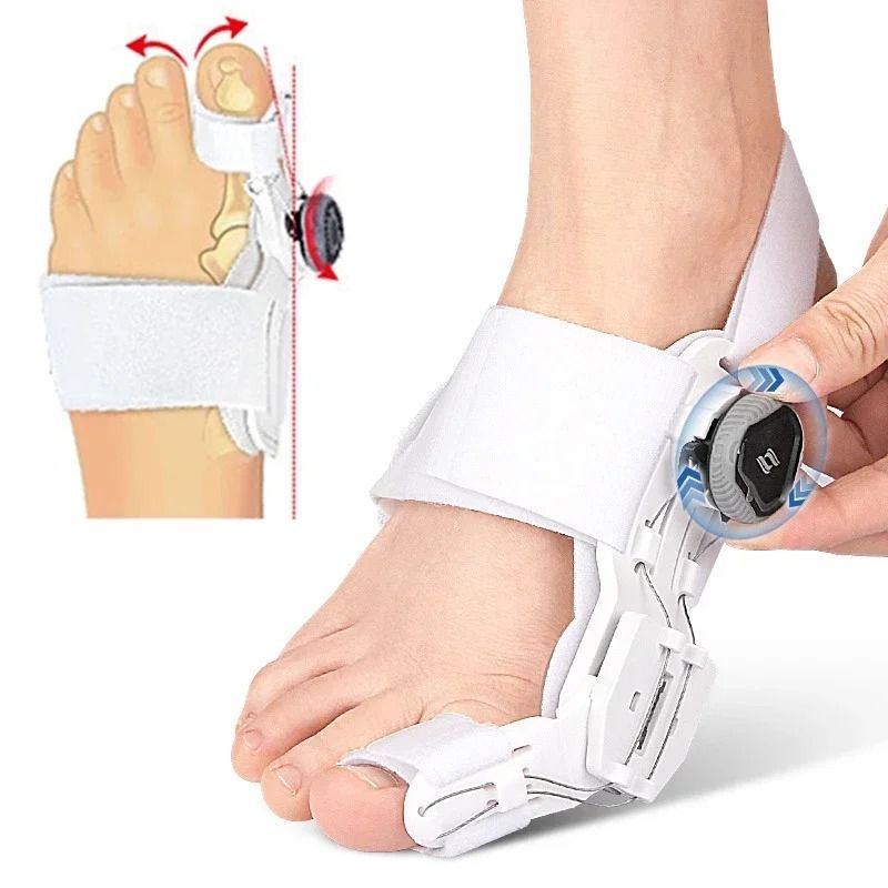 Bunion Corrector Hallux Valgus Brace Adjustable Toe Separator Toe Straightener 0