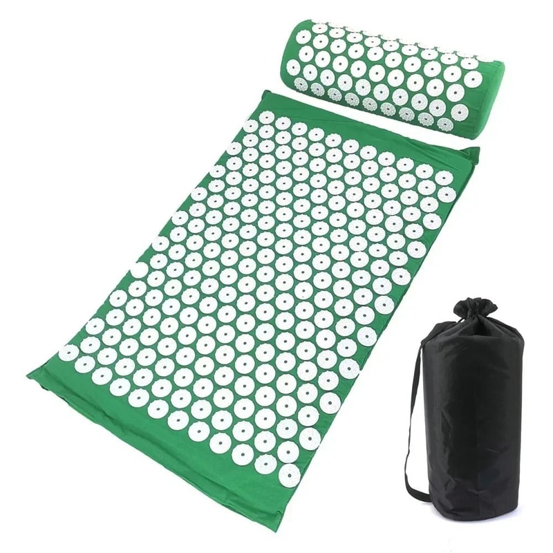 Acupressure Mat Set With Pillow For Back Pain Relief And Deep Stress Relaxation 15