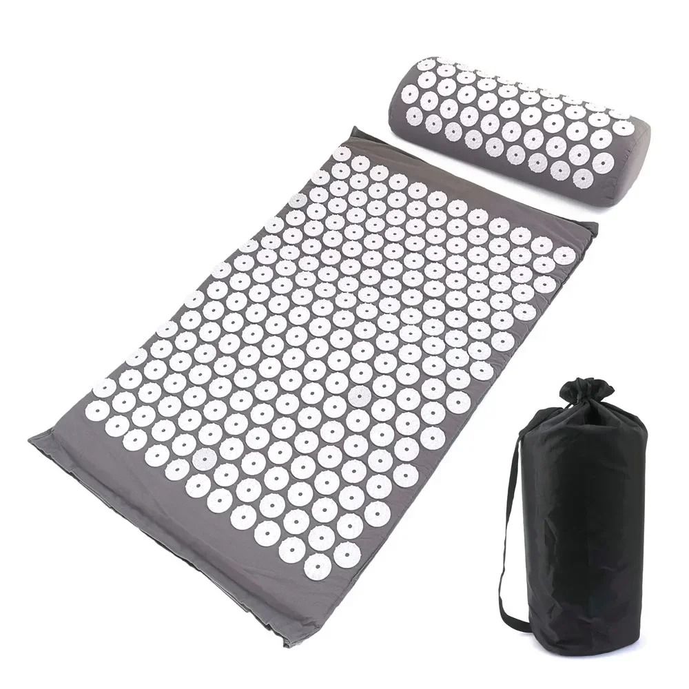 Acupressure Mat Set With Pillow For Back Pain Relief And Deep Stress Relaxation 12