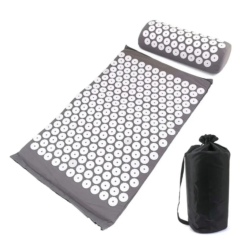 Acupressure Mat Set With Pillow For Back Pain Relief And Deep Stress Relaxation 12