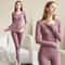 Warm Womens Thermal Underwear Set Long Johns With Shaping Fit And Soft Comfort 2