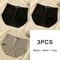 3 Pack High Waist Cotton Panties Comfortable Breathable Womens Underwear Briefs 7