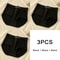 3 Pack High Waist Cotton Panties Comfortable Breathable Womens Underwear Briefs 2
