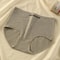 3 Pack High Waist Cotton Panties Comfortable Breathable Womens Underwear Briefs 13