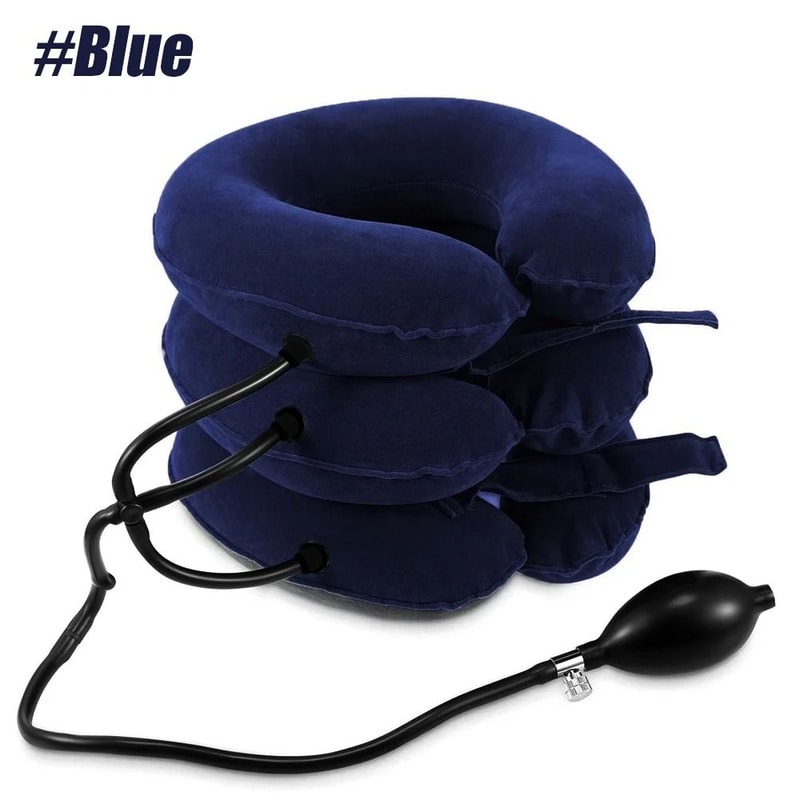 Inflatable Cervical Neck Traction Device For Neck Pain Relief And Shoulder Support 1