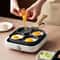 Non Stick 4 Hole Egg Frying Pan Omelette Pan For Easy Breakfast Cooking 1