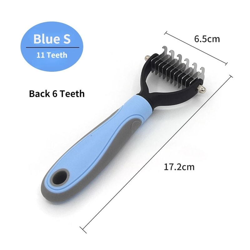 Professional Pet Deshedding Brush Dog Hair Remover Comb For Cats And Dogs 10