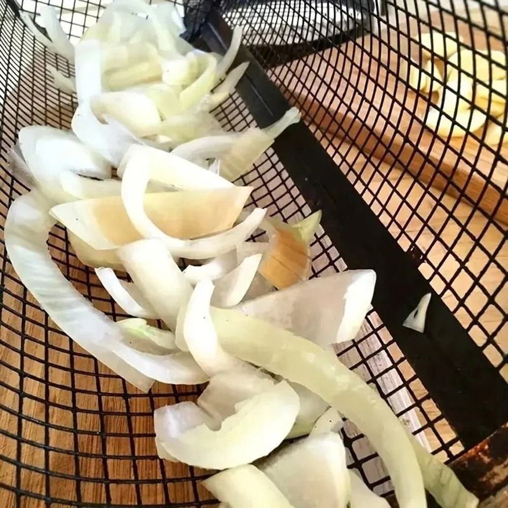 Stainless Steel BBQ Grill Cage Basket For Easy Outdoor Grilling And Camping 5