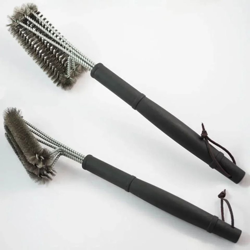 Outdoor BBQ Grill Cleaning Brush For Grates And Cookouts 1