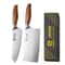 Professional Japanese Kitchen Knife Set Stainless Steel Chef Knife Santoku And Cleaver 6