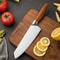Professional Japanese Kitchen Knife Set Stainless Steel Chef Knife Santoku And Cleaver 12