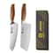 Professional Japanese Kitchen Knife Set Stainless Steel Chef Knife Santoku And Cleaver 7