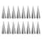 16 Piece Cream Horn Molds Pastry Cone Roll Molds For Croissants And Desserts 3