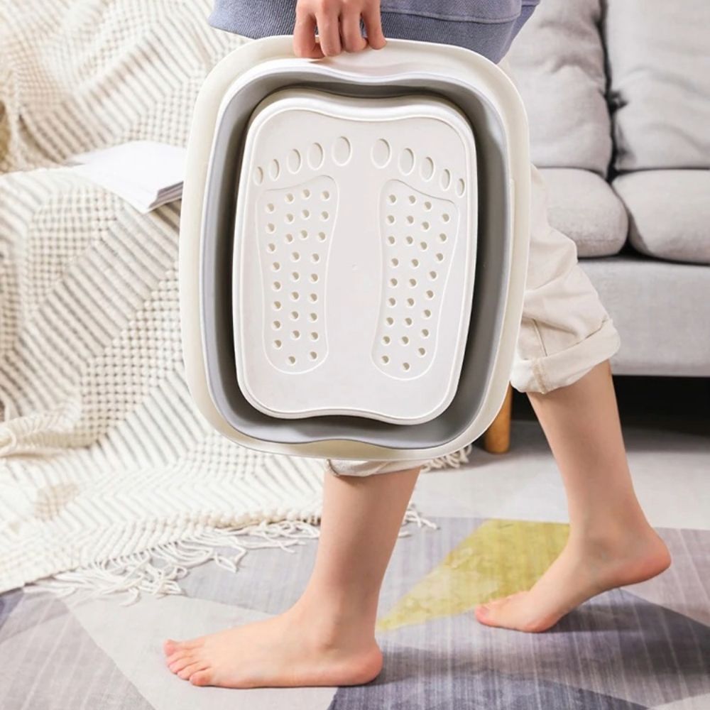 Foldable Foot Bath Bucket Foot Soaking Tub Portable Foot Spa For Home Relaxation 7