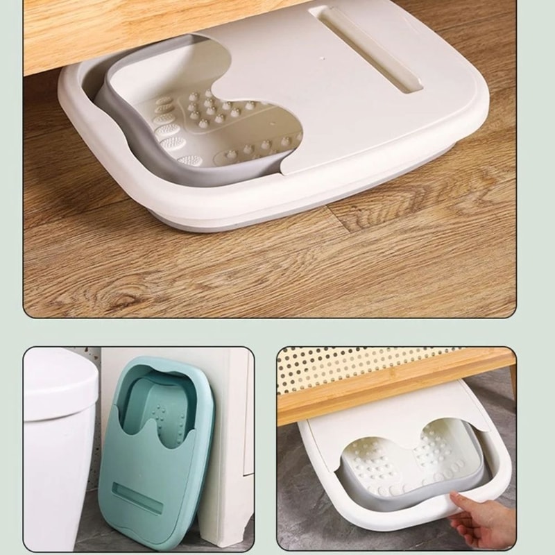 Foldable Foot Bath Bucket Foot Soaking Tub Portable Foot Spa For Home Relaxation 9