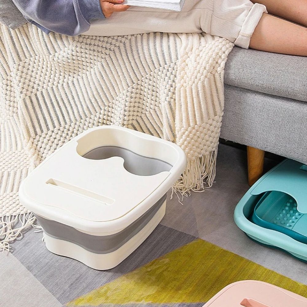 Foldable Foot Bath Bucket Foot Soaking Tub Portable Foot Spa For Home Relaxation 10