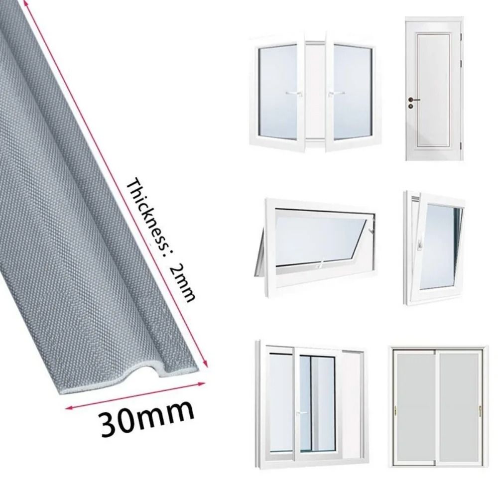 40M Window Weather Seal Strip Soundproof Door Seal Sliding Window Gap Filler Tape 4