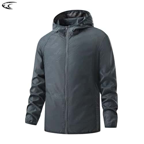 Waterproof Hiking Jacket Unisex Windbreaker Rain Jacket for Camping and Outdoor Travel