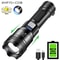 P70 Ultra Bright Flashlight Rechargeable Tactical LED Zoom Light With Built In Battery 3