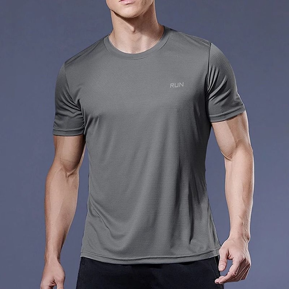 Mens Compression Shirt Quick Dry Running Top Gym Workout Soccer Training Jersey 11