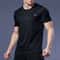Mens Compression Shirt Quick Dry Running Top Gym Workout Soccer Training Jersey 10