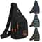 Waterproof Crossbody Bag Mens Chest Bag Outdoor Hiking Shoulder Sling Backpack 8