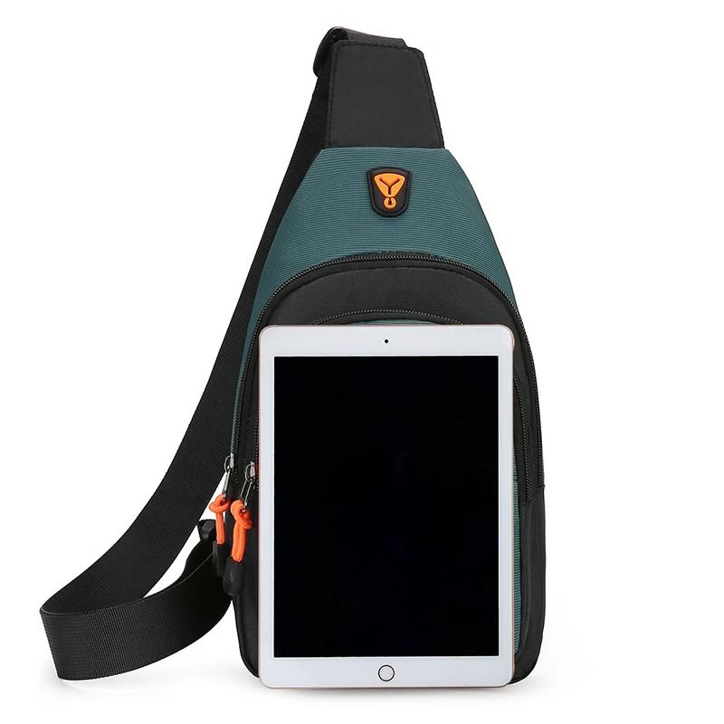 Waterproof Crossbody Bag Mens Chest Bag Outdoor Hiking Shoulder Sling Backpack 10