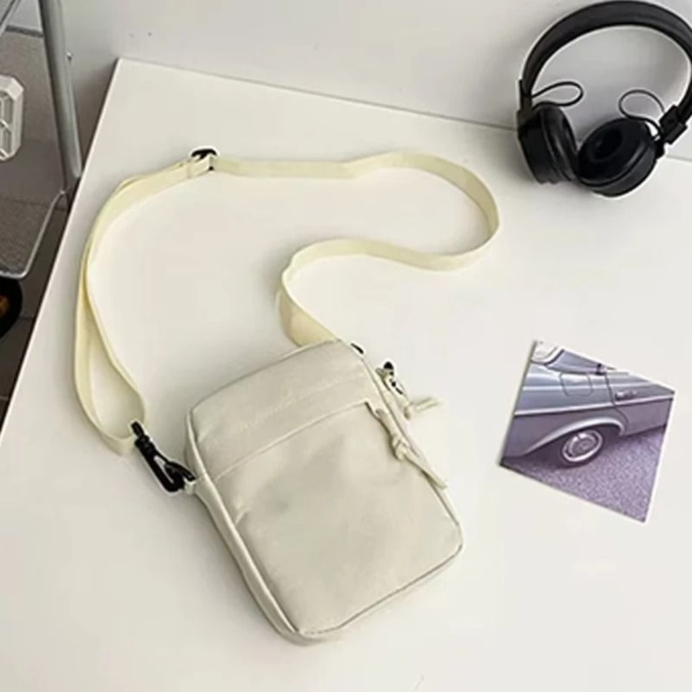 Nylon Crossbody Bag Mens Shoulder Bag Lightweight School Messenger Everyday Sling 4