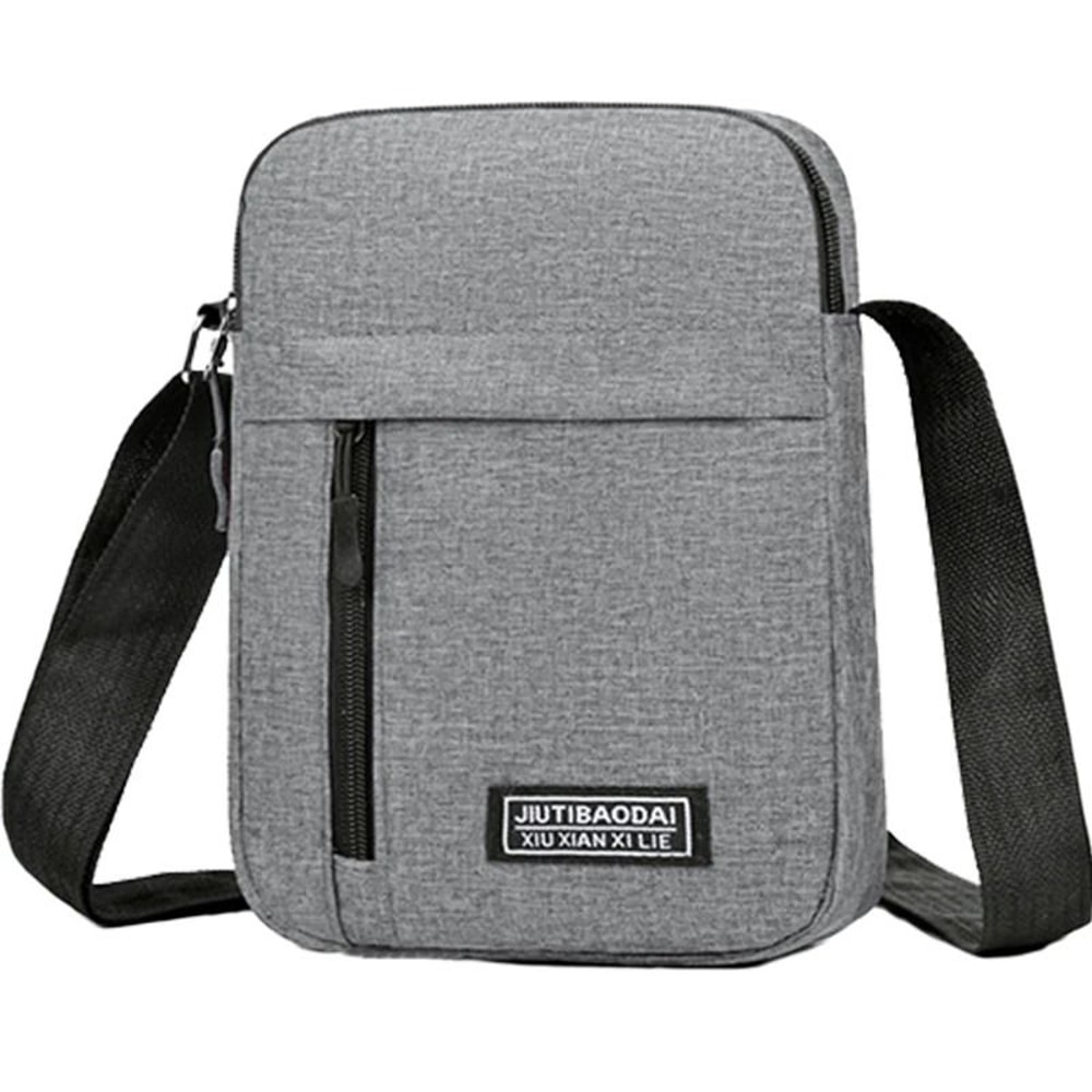 Nylon Crossbody Bag Mens Shoulder Bag Lightweight School Messenger Everyday Sling 1