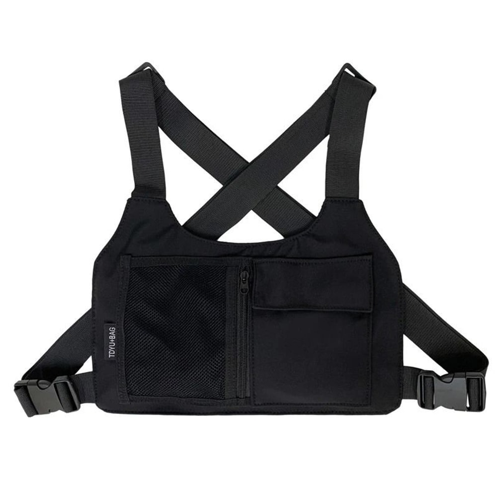 Chest Rig Bag Tactical Chest Bag Nylon Streetwear Chest Harness Unisex Vest Pack 0