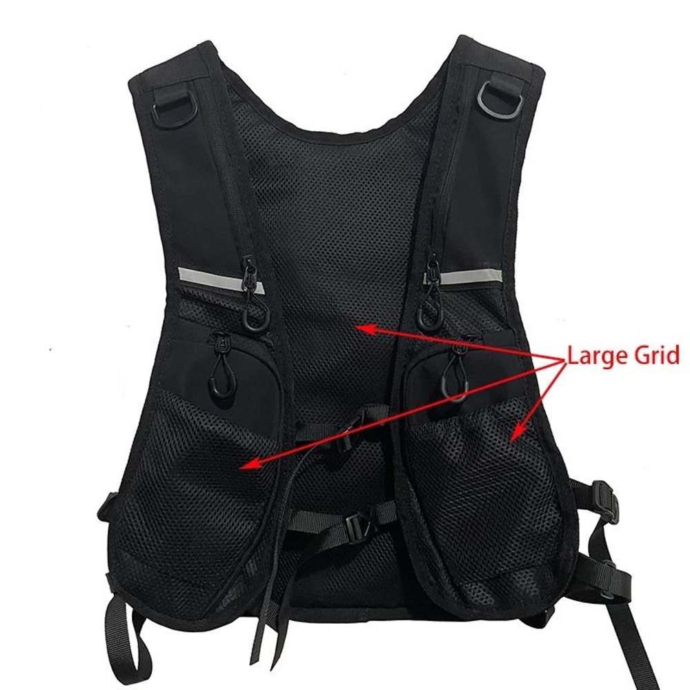 Waterproof Chest Rig Bag Tactical Vest Chest Pack Nylon Streetwear Utility Storage Bag 4