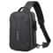 Anti Theft Crossbody Bag Combination Lock Chest Pack USB Charging Mens Travel Sling Bag 2