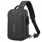 Anti Theft Crossbody Bag Combination Lock Chest Pack USB Charging Mens Travel Sling Bag 2