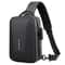 Anti Theft Crossbody Bag Combination Lock Chest Pack USB Charging Mens Travel Sling Bag 12