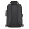 Anti Theft Crossbody Bag Combination Lock Chest Pack USB Charging Mens Travel Sling Bag 15