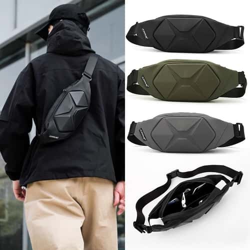 Waterproof Waist Pack Unisex Fanny Pack Belt Bag Crossbody Travel Phone Chest Pack