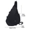 Large Capacity Sling Bag Mens Chest Bag Nylon Crossbody Travel Shoulder Student Backpack 4