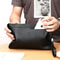 Mens Clutch Bag PU Leather Wallet Business Envelope Phone Travel Pouch 9