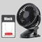 Portable USB Mini Clip Fan Quiet Desk Fan For Dorm Office And Travel 3