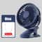 Portable USB Mini Clip Fan Quiet Desk Fan For Dorm Office And Travel 2