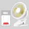 Portable USB Mini Clip Fan Quiet Desk Fan For Dorm Office And Travel 4