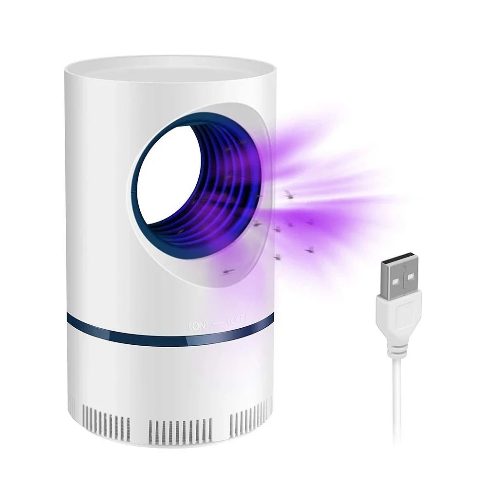 USB Electric Bug Zapper LED Light Trap Mosquito Killer Lamp For Indoor Use 1