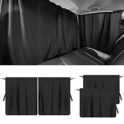 4 pcs car privacy curtain set travel window shade for car camping and rest