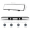 Universal Wide Angle Rearview Mirror Anti Glare Convex Car Interior Mirror For Safer Driving 4