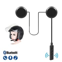universal motorcycle bluetooth headset bluetooth 5.3 helmet headphones wireless handsfree call with 250mah battery