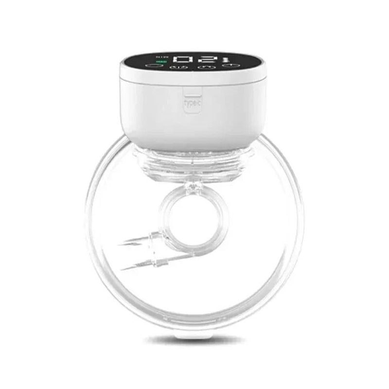 Portable Wearable Breast Pump Hands Free Electric Breast Milk Collector Silent Comfort BPA Free 1